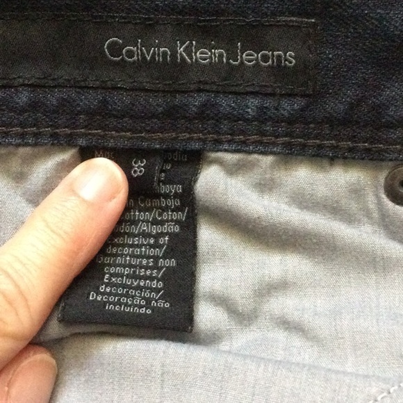 Calvin Klein jeans dark wash skinny 38 - Picture 3 of 4